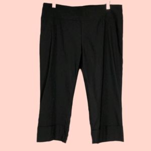 Sz 18 Detailed Casual Crop Pants